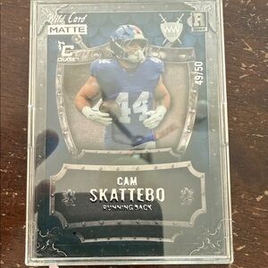 Cam Skattebo Football Trading Card - Blue Jersey